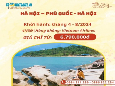 HÀ NỘI - PHÚ QUỐC 4N3Đ