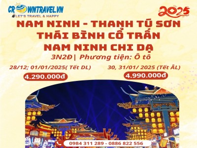 NAM NINH - THANH TÚ SƠN - THÁI BÌNH CỔ TRẤN NAM NINH CHI DẠ 