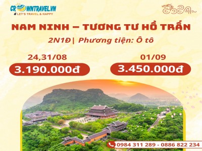 HÀ NỘI - NAM NINH – TƯƠNG TƯ HỒ TRẤN 