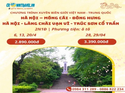 HÀ NỘI – MÓNG CÁI - ĐÔNG HƯNG 